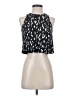 Rachel Zoe 100% Polyester Black Sleeveless Blouse Size 2 - photo 1