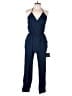 Lulus 100% Rayon Solid Blue Jumpsuit Size XL - photo 1