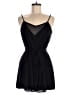 Express 100% Polyester Solid Black Cocktail Dress Size 6 - photo 1