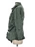 Free People 100% Cupro Green Jacket Size S - photo 5