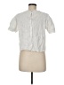 LoveShackFancy 100% Cotton Ivory Short Sleeve Blouse Size M - photo 2