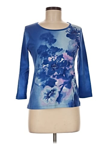 Jones New York Signature 3/4 Sleeve T-Shirt (view 1)