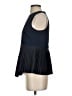 Derek Lam 100% Polyester Black Sleeveless Blouse Size 2 - photo 5