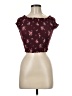 Wishful Park Burgundy Sleeveless Blouse Size M - photo 1