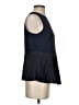 Derek Lam 100% Polyester Black Sleeveless Blouse Size 2 - photo 4