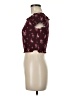 Wishful Park Burgundy Sleeveless Blouse Size M - photo 5