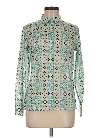 Jones New York Signature Long Sleeve Blouse (view 1)