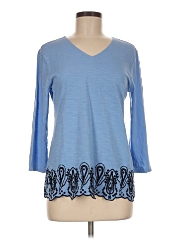 Talbots 3/4 Sleeve Top (view 1)