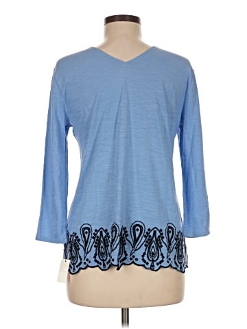 Talbots 3/4 Sleeve Top (view 2)