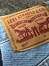 Levi's 100% Cotton Blue Denim Shorts Size 29 waist - photo 3