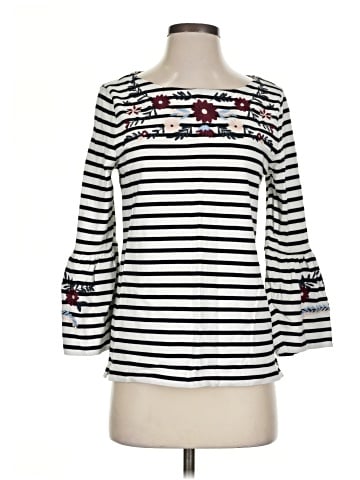 J.Crew Factory Store 3/4 Sleeve Top (view 1)
