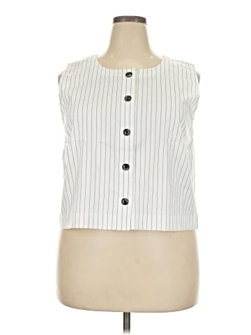 Ann Taylor Factory Sleeveless Blouse (view 1)