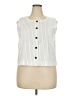 Ann Taylor Factory White Sleeveless Blouse Size XXL - photo 1