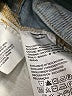 Levi's 100% Cotton Graphic Blue Denim Shorts Size 27 waist - photo 5