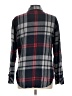 Sanctuary Plaid Gray Long Sleeve Button-Down Shirt Size L - photo 2