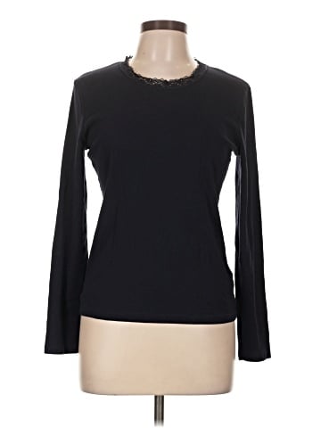 Jones New York Signature Long Sleeve T-Shirt (view 1)
