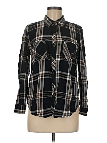 Faded Glory Long Sleeve Button-Down Shirt (view 1)