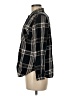 Faded Glory Plaid Black Long Sleeve Button-Down Shirt Size M - photo 5