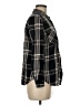 Faded Glory Plaid Black Long Sleeve Button-Down Shirt Size M - photo 4