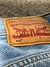 Levi's 100% Cotton Blue Denim Shorts Size 29 waist - photo 3