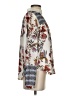 Ann Taylor LOFT 100% Polyester Floral Ivory Long Sleeve Blouse Size XS - photo 4