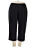 Citron Black Casual Pants Size 3X - photo 1