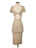 21 Saints Solid Tan Casual Dress Size XS (estimated) - photo 2