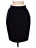 Badgley Mischka Solid Black Formal Skirt Size 6 - photo 1