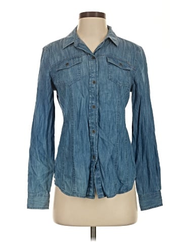 Calvin Klein Long Sleeve Button-Down Shirt (view 1)