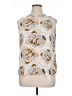 Violet & Claire 100% Polyester Paisley Ivory Sleeveless Blouse Size XL - photo 1