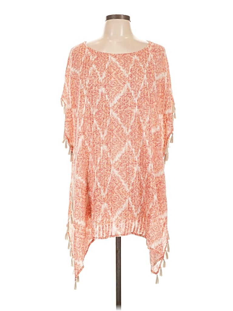 Pre-owned Chico's Kimono In Orange