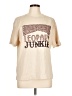 Orca 100% Cotton Animal Print Tan Short Sleeve T-Shirt Size L - photo 1