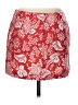 Express Paisley Red Casual Skirt Size 5 - 6 - photo 1