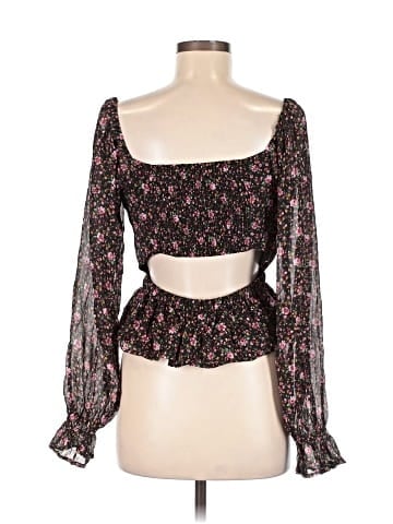 WAYF Long Sleeve Blouse (view 2)