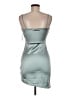 Lovely Day Metallic Silver Cocktail Dress Size M - photo 2