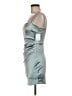 Lovely Day Metallic Silver Cocktail Dress Size M - photo 5