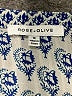 Rose + Olive Blue Short Sleeve Blouse Size 1X - photo 7