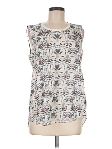 Theyskens' Theory Sleeveless Silk Top (view 1)