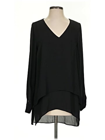 White House Black Market 3/4 Sleeve Blouse (view 1)