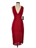 Lulus 100% Polyester Red Cocktail Dress Size XS - photo 1