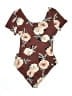 Charlotte Russe Brown Bodysuit Size L - photo 2