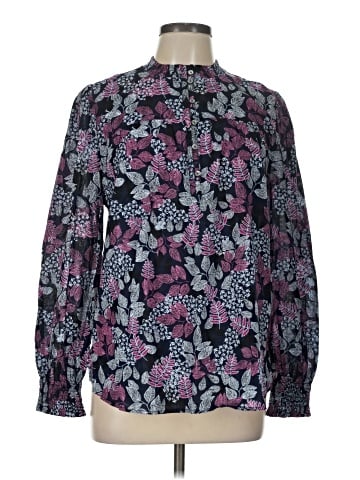 Ann Taylor LOFT Long Sleeve Blouse (view 1)