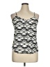 Weavers 100% Polyester Gray Silver Sleeveless Top Size XL - photo 1