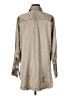 DKNY Tan Long Sleeve Blouse Size M - photo 2