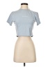 Alphalete Athletics Blue Short Sleeve Turtleneck Size S - photo 1