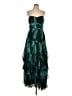 Hutch 100% Polyester Green Cocktail Dress Size 10 - photo 1