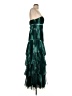 Hutch 100% Polyester Green Cocktail Dress Size 10 - photo 4