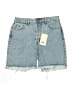 REVICE Blue Denim Shorts Size 31 waist - photo 1