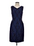 Sara Campbell Paisley Blue Cocktail Dress Size 4 - photo 1