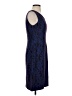 Sara Campbell Paisley Blue Cocktail Dress Size 4 - photo 4